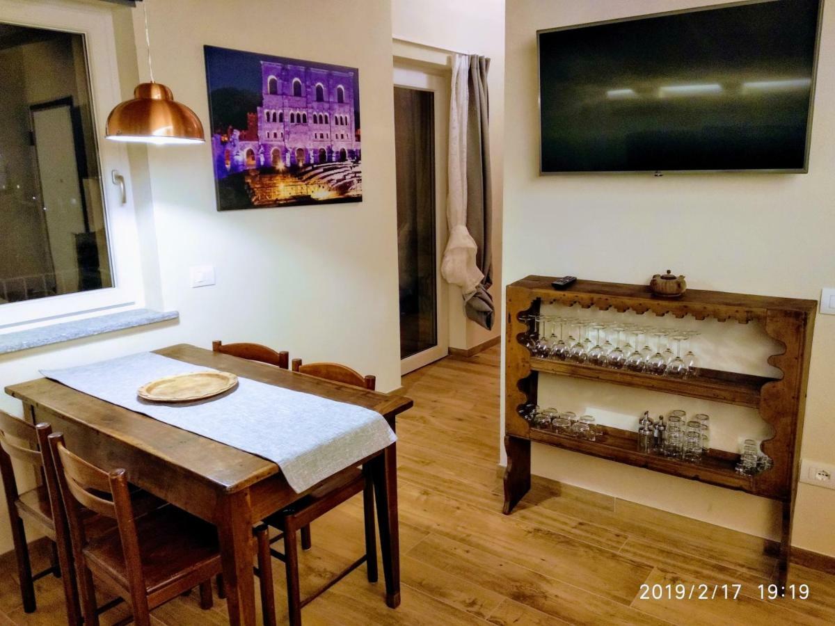 Maison Soleil - Mansarda Aosta Buitenkant foto